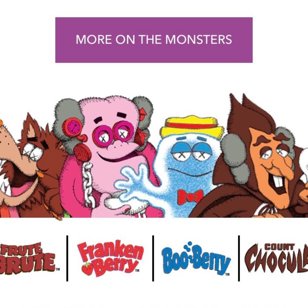 General Mills cereal monsters collectors item